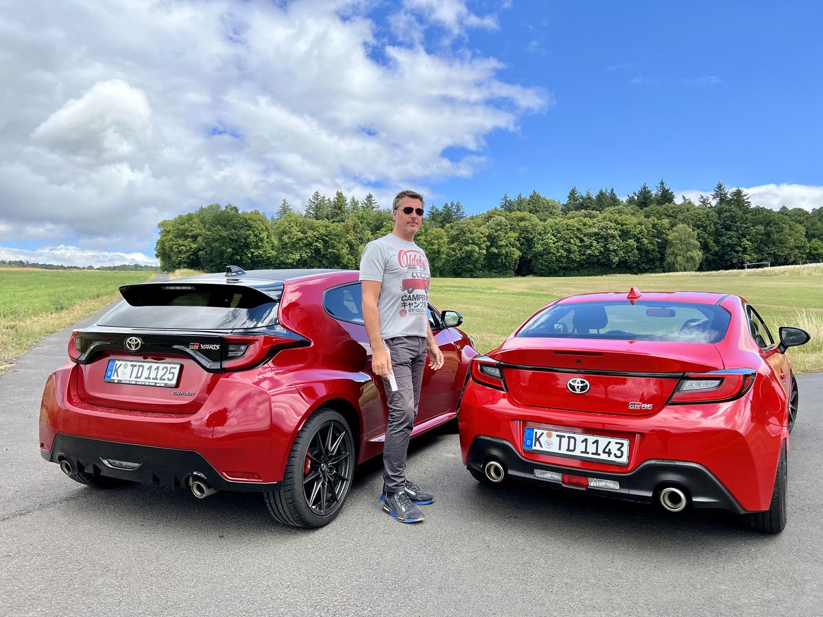 autonotizen's tweet photo. Wir hatten unseren Spaß: #TOYOTA GR Yaris und GR86 im Fahrbericht. Hier zum Nachlesen bei AUTONOTIZEN: https://t.co/cL8tUzREAs #Auto #ToyotaGAZOORacing @Toyota_DE @toyota_europe https://t.co/McyUg6mDay