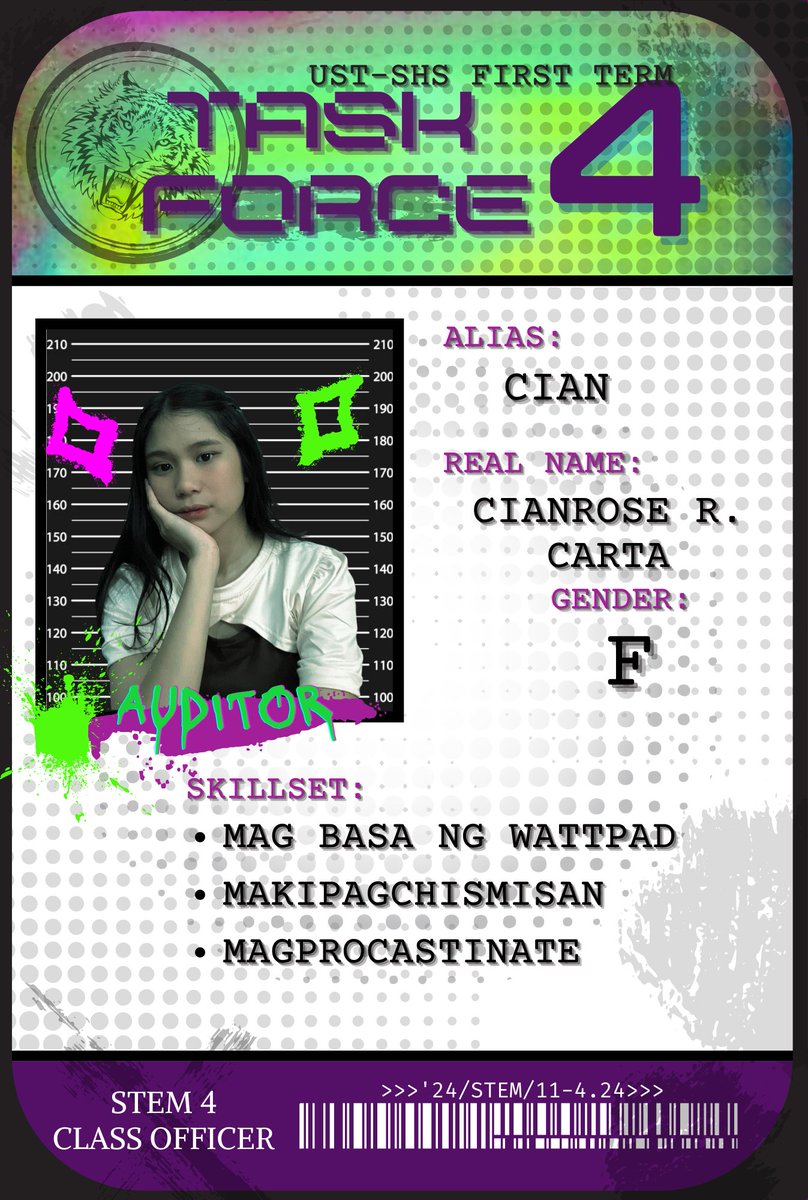 TaraSaKwatro's tweet photo. #TASKFORCE4
#USTSHS11STEM4 https://t.co/qDyIgPkjhV