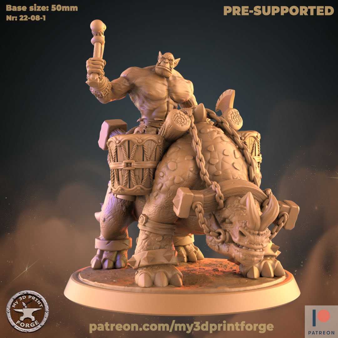 FNC3DPrints's tweet photo. Excited to share the latest addition to my #etsy shop: Kodo Drummer Orc. War Games and Diorama's https://t.co/URExGzxa1B #grey #orc #dungeonanddragons #pathfinder #warcraft #ttrpg #azeroth #guldan #mordenkainen #shopping https://t.co/mhcQkWlgGU