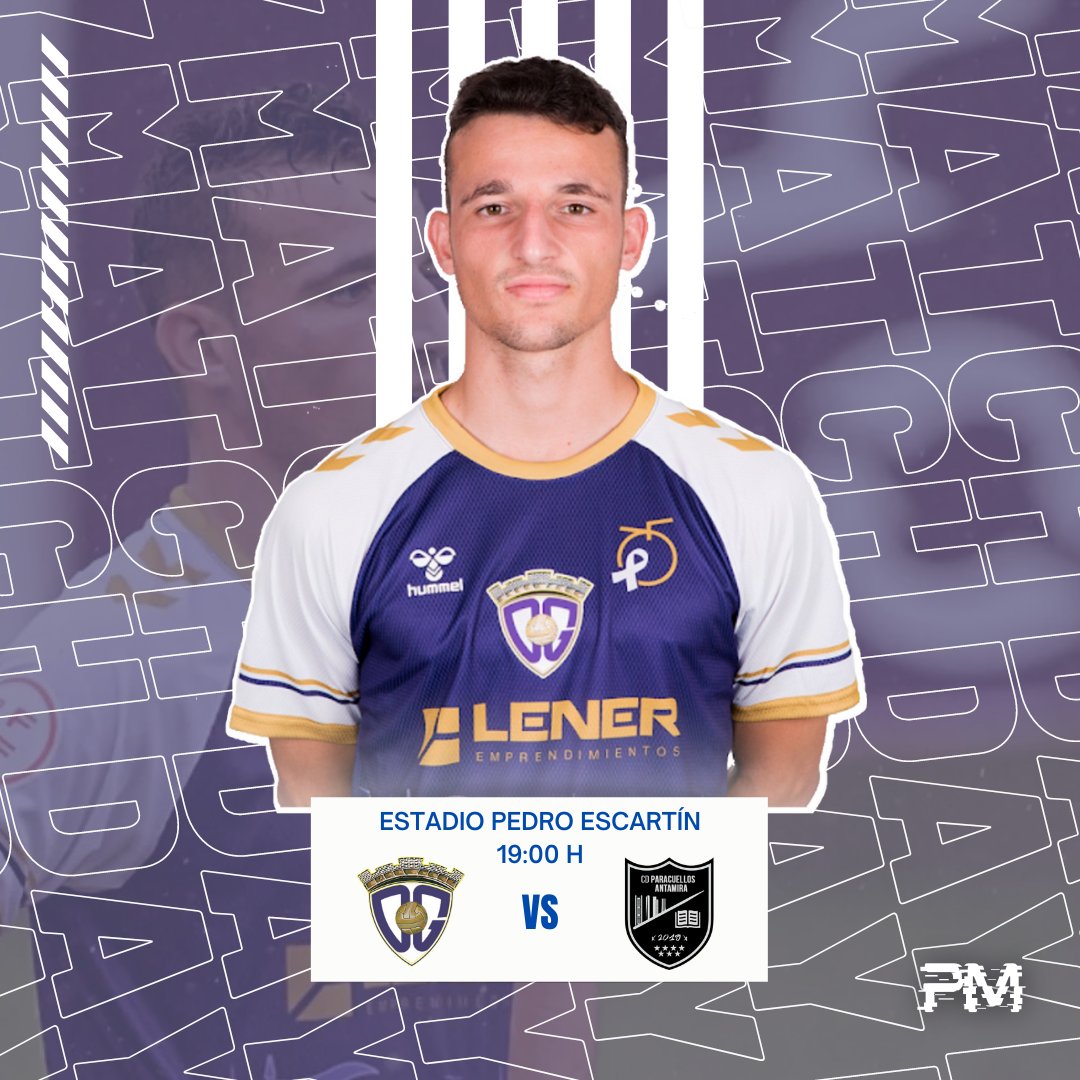 pasion_morada47's tweet photo. ⚔️ 🄼🄰🅃🄲🄷 🄳🄰🅈 ⚔️
🟣 CD GUADALAJARA VS CD PARACUELLOS DE ANTAMIRA ⚫
🏆 Amistoso
📍 Estadio Pedro Escartin
⌚19:00 H
🎟️ GRATUITA!!
📺 #CDGplay
🎨@pasion_morada47 https://t.co/Q2ftEV09lJ
