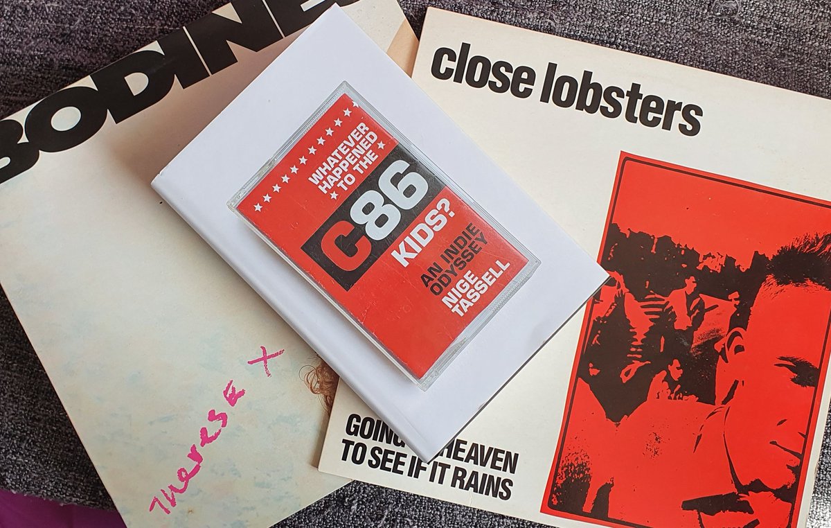 PaperLion123's tweet photo. So looking forward to getting into @nigetassell new #C86 book, a what happened to the bands who featured on that glorious tape. Pictured are the first two singles I bought on the back of my first listen, I had to order them in from my local #OurPrice. It changed my life! https://t.co/UHMVS1oyZH