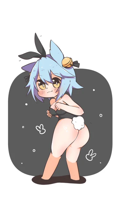 #バニーの日…過去絵だけどっ!⸜( ᐛ )⸝ 
