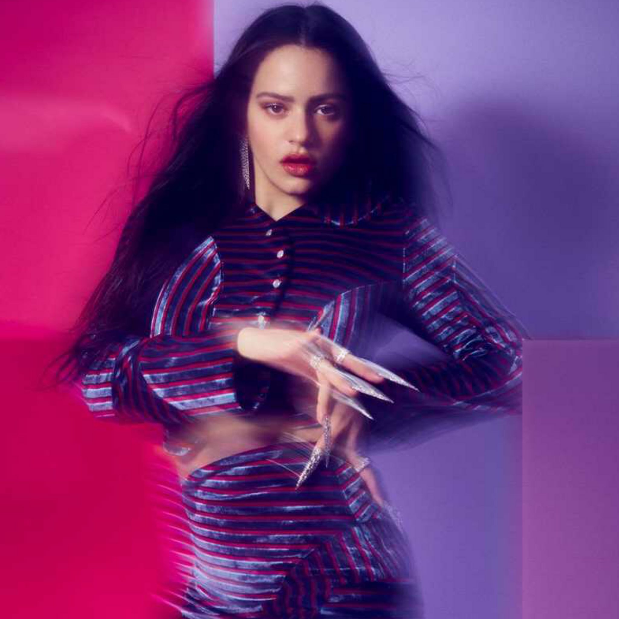 Rosalía’s chart data on Twitter ".rosalia (33.8M) has surpassed