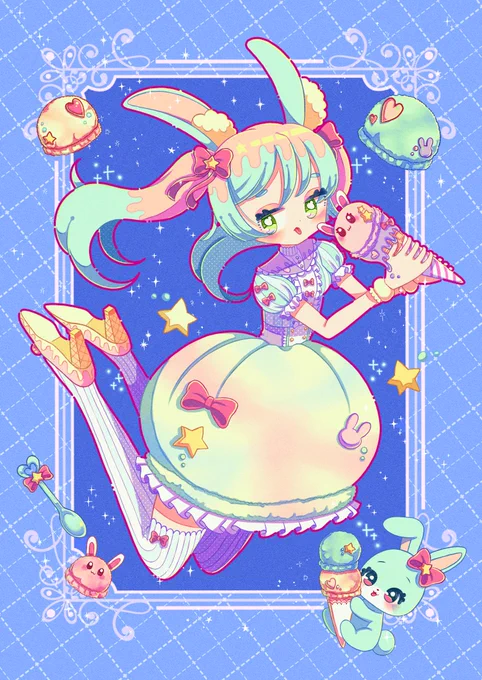 #バニーの日 うさアイス 