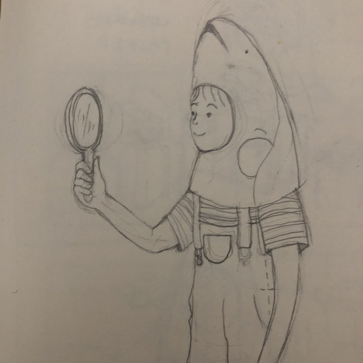 salmoncartoon's tweet photo. the sketch:                                the sticker: https://t.co/u2347LuIw5