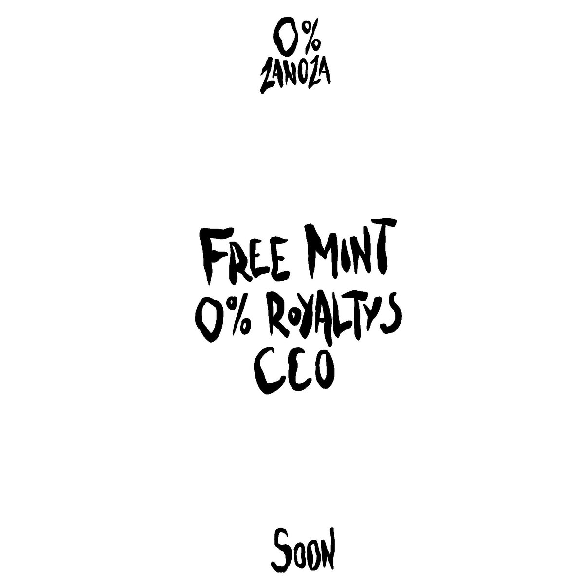 zanozaClub's tweet image. 0% PROJECT 0%

RT - FOLLOW - JOIN DISCORD (discord.gg/xenagTNQ) - DROP ETH ADRESS

FIRST 500 GOT PREMINT WL

1K TOTAL SUPPLY - 10+ ARTISTS COLLABORATIONS FOR RARES 1/1 - MINIMAL/CONCEPT ART

FREE MINT - 0% ROYALTY’S - CC0 

0% PROJECT 0%