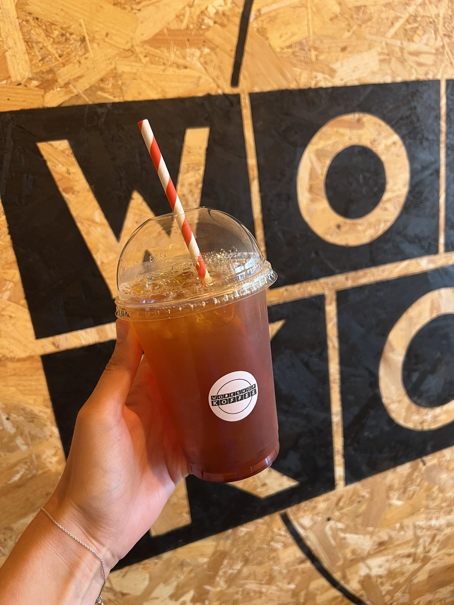 WorkshopKoffee's tweet photo. NEW PEACH ICED TEA 

@SteelYardKelham https://t.co/EmvLru5SAJ