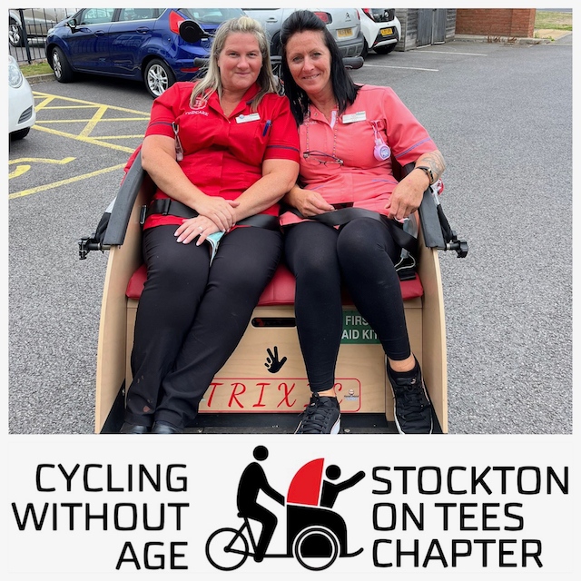 CWAStockton's tweet photo. We had a wonderful afternoon with everyone at Allington House. Thank you for the invite!
https://t.co/atrwMERYRx https://t.co/tpiUcGERhY @CoopUK #TrixieTrishaw #CyclingWithoutAge #CWAStockton #LetsEndLoneliness #StocktononTees #ItsWhatWeDo #TheCoopWay #NLCommunityFund #TrioBike https://t.co/AAV4unuFYE