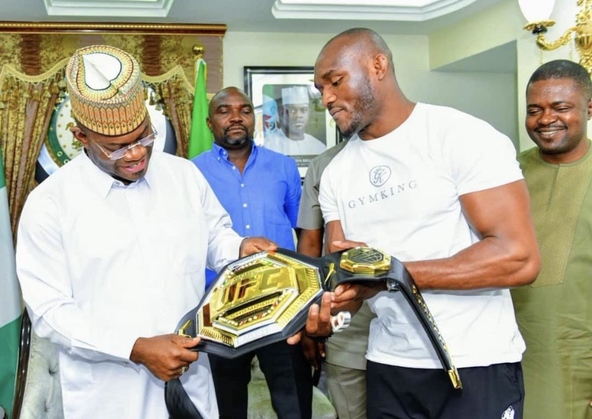 OfficialGYBKogi's tweet photo. Congratulations my Champ @USMAN84kg 
It was a good Fight.
We never lose, We learn.
You remain our Champ, now and always.
Your comeback will be glorious and you shall win back the
belt.
God bless you my brother 🇳🇬 https://t.co/eRrFoyPXmy