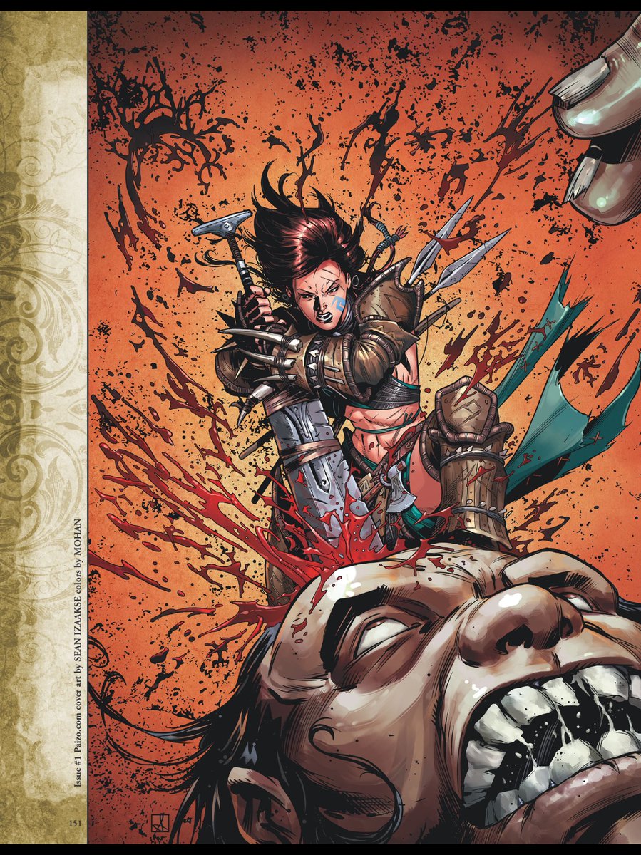 「More art from the Pathfinder comics 」|Benのイラスト