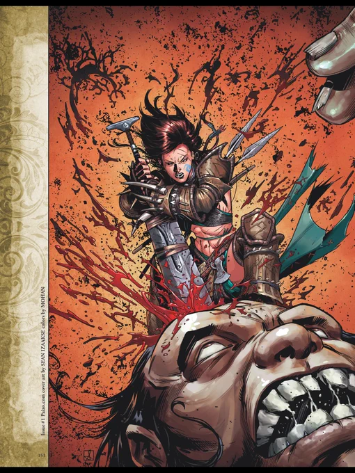 More art from the Pathfinder comics 