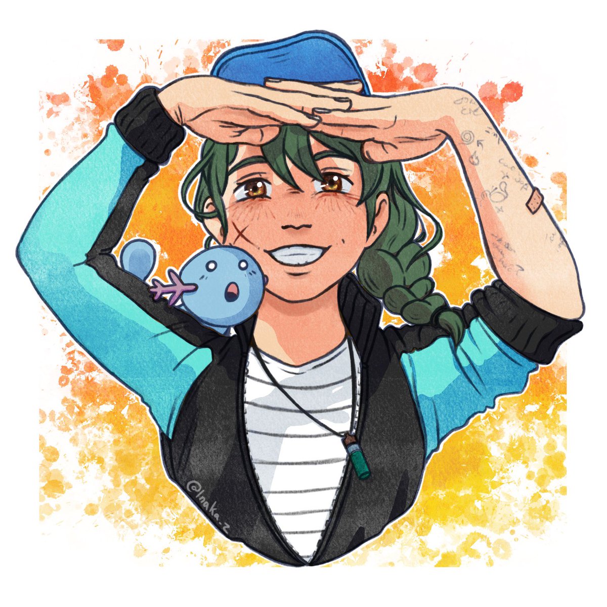 Inaka_Zandera's tweet image. Huhu, I'm Inaka! Just a rowlet, working on my couple creator on picrew! 🦉 And sharing my love for ikarishipping, Hades, FE3 and more ✨
• Instagram: instagram.com/inaka_z/
• ko-fi: ko-fi.com/inaka_z
• My Picrew Creator: picrew.me/image_maker/55…
• DeviantArt: Inakia