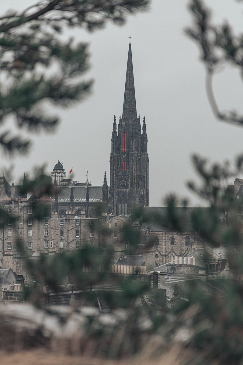 The Hub, Edinburgh.

Formally known as the Highland Tolbooth Kirk with a spire standing at 72m tall and the highest point in Edinburgh, it’s silhouette can be seen from all across the Old Town. #ljbsnaps