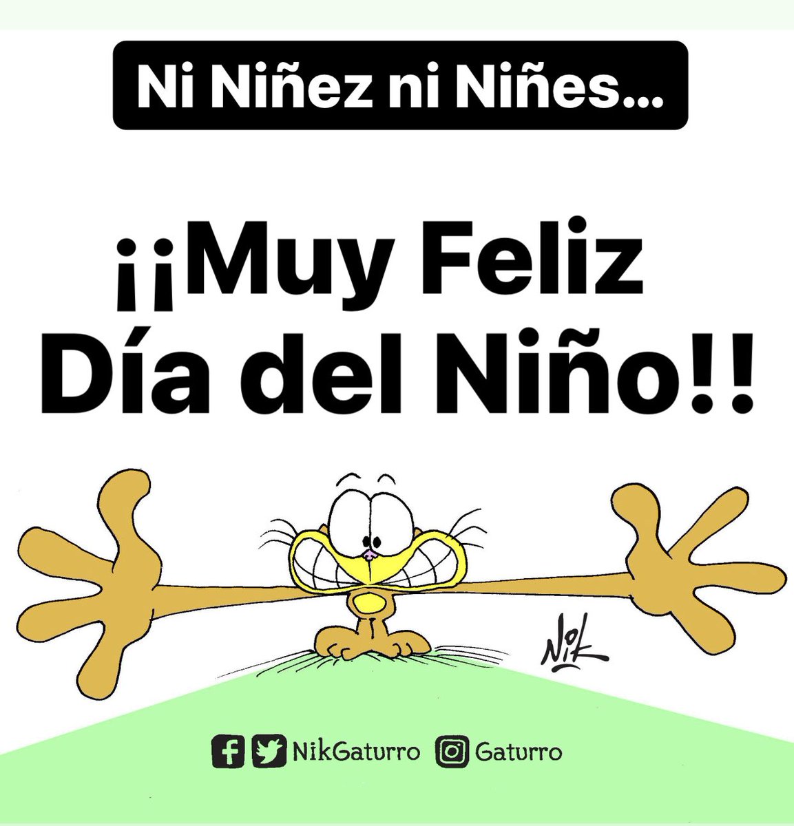Nikgaturro's tweet photo. #FelizDiadelNiño ❤️ https://t.co/LSAyIaU4g0