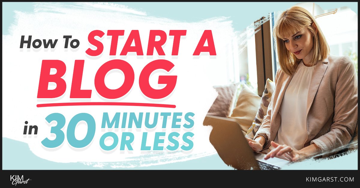 kimgarst's tweet photo. Here is a step-by-step guide on how to start a blog and go from an idea to a fully-functioning blog in 30 minutes or less. #HowToStartABlog #WebHost https://t.co/JzcYPUS7E6 https://t.co/xii7JkYTAc