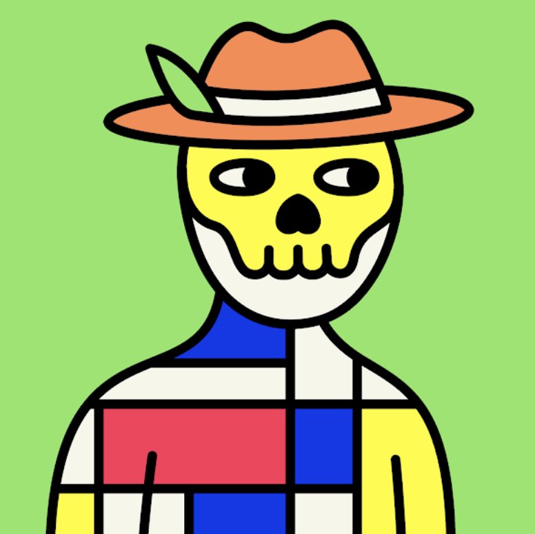 I copped this <a href="/dopeysnft/">Dopeys</a> with the MONDOPEY background to go with my <a href="/therandomsnft/">The Randoms</a> MONDRIAN body.

You have any NFTs that match? Drop them below.👀

Oh…and Good Morning‼️🌅☕️

#StayRandom #goodmorning #CoffeeTime #nftcollector #web3 #nfts