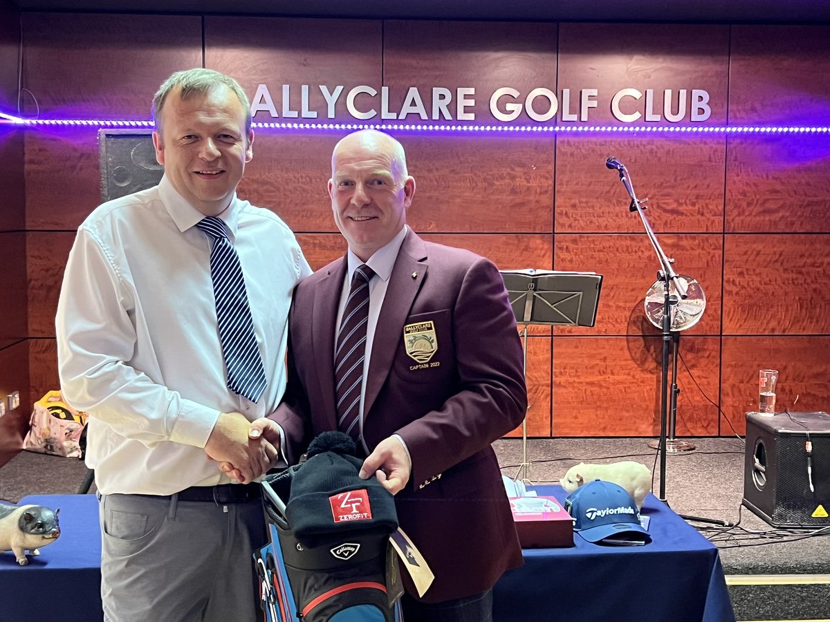 This year our Captain’s Day supported <a href="/AirAmbulanceNI/">@AirAmbulanceNI</a>. 

Mr. Captain, Norman Robson,  presented a hugely successful day!