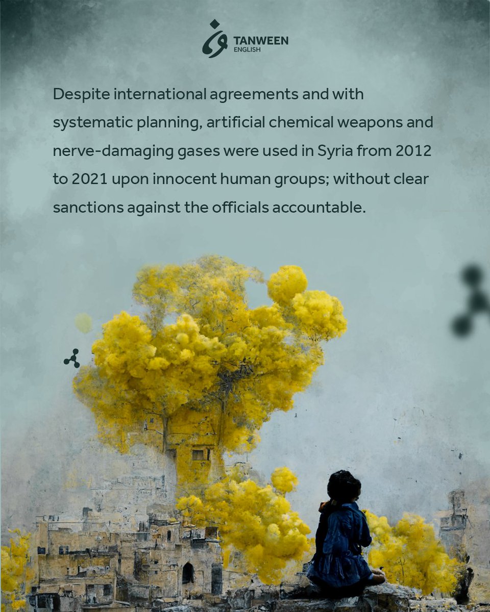 tanwenmediaen's tweet photo. On the Remembrance Day of the Chemical Massacre that was carried out in 2013 in the Eastern #Ghouta in Damascus countryside, we briefly recall the facts and their details.

#donotsuffocatetruth 
#chemicalmassecre 
#9YearsWithoutAccountability https://t.co/0i8UiuqOk4
