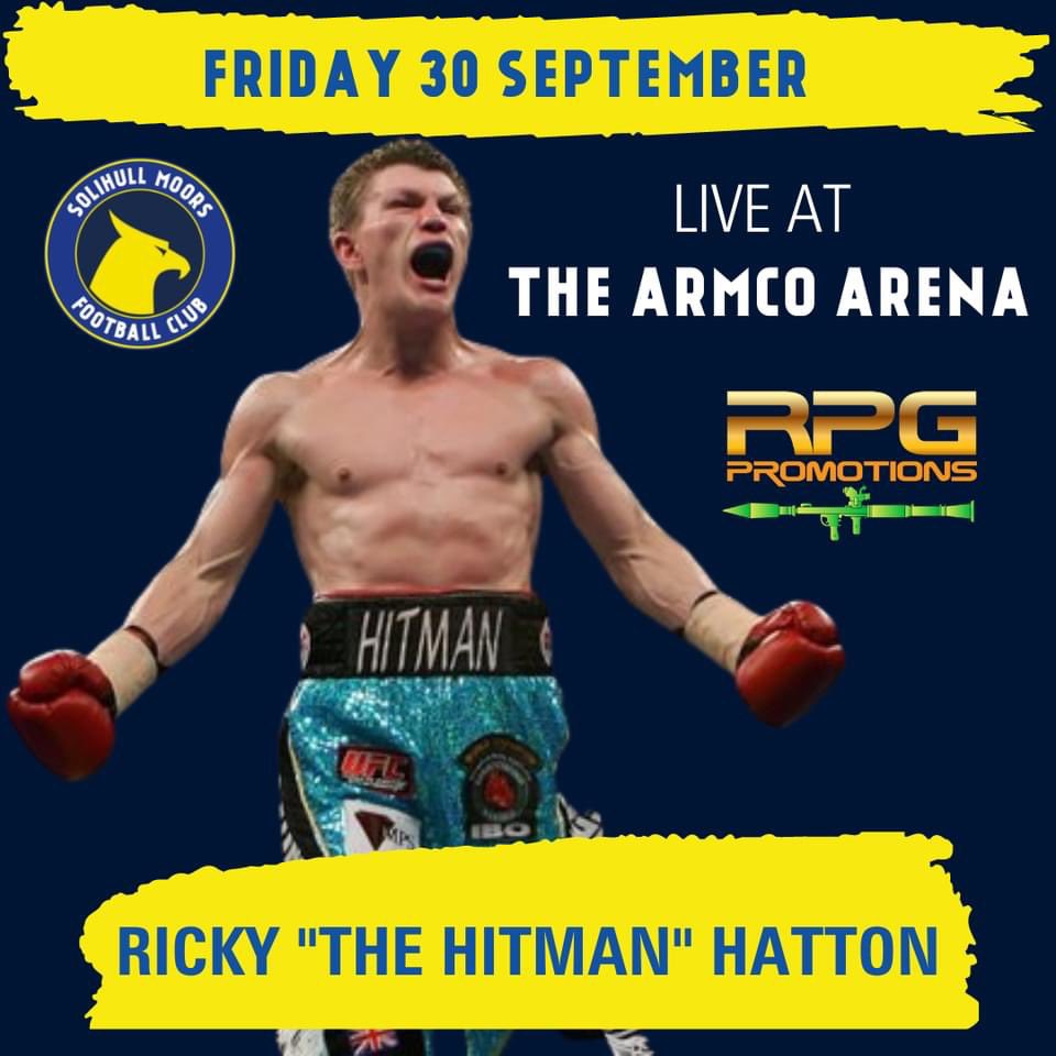 Get tickets guys drop me a message evening with @RealRazor & @PaulMerse plus night with @HitmanHatton both @SolihullMoors