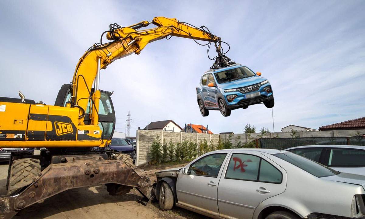 romanya_haber's tweet photo. 🇷🇴Çevre Fonu, Eylül'de 15 yaşından eski otomobiller için hurda #rabla programını başlatıyor. Araç sahipleri, eski arabalarını (yeni araç alma şartı olmaksızın) 3000 lei'e fona iade edebilecek. Romanya, 2026 yılına kadar 15 yaşından eski 250 bin aracı piyasadan çekmeyi hedefliyor. https://t.co/Q4gScMIkhM