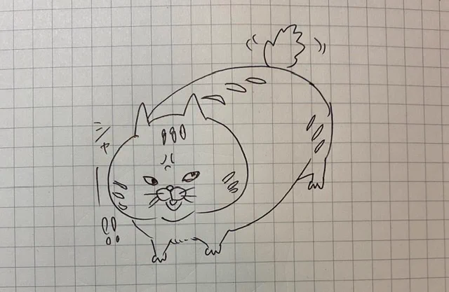 休み終わるの寂しすぎて
気が付けば、いつか飼いたい理想のネコを描いてた

これくらい大きい太いネコが飼いたい…
うんと甘やかして育てたい… 