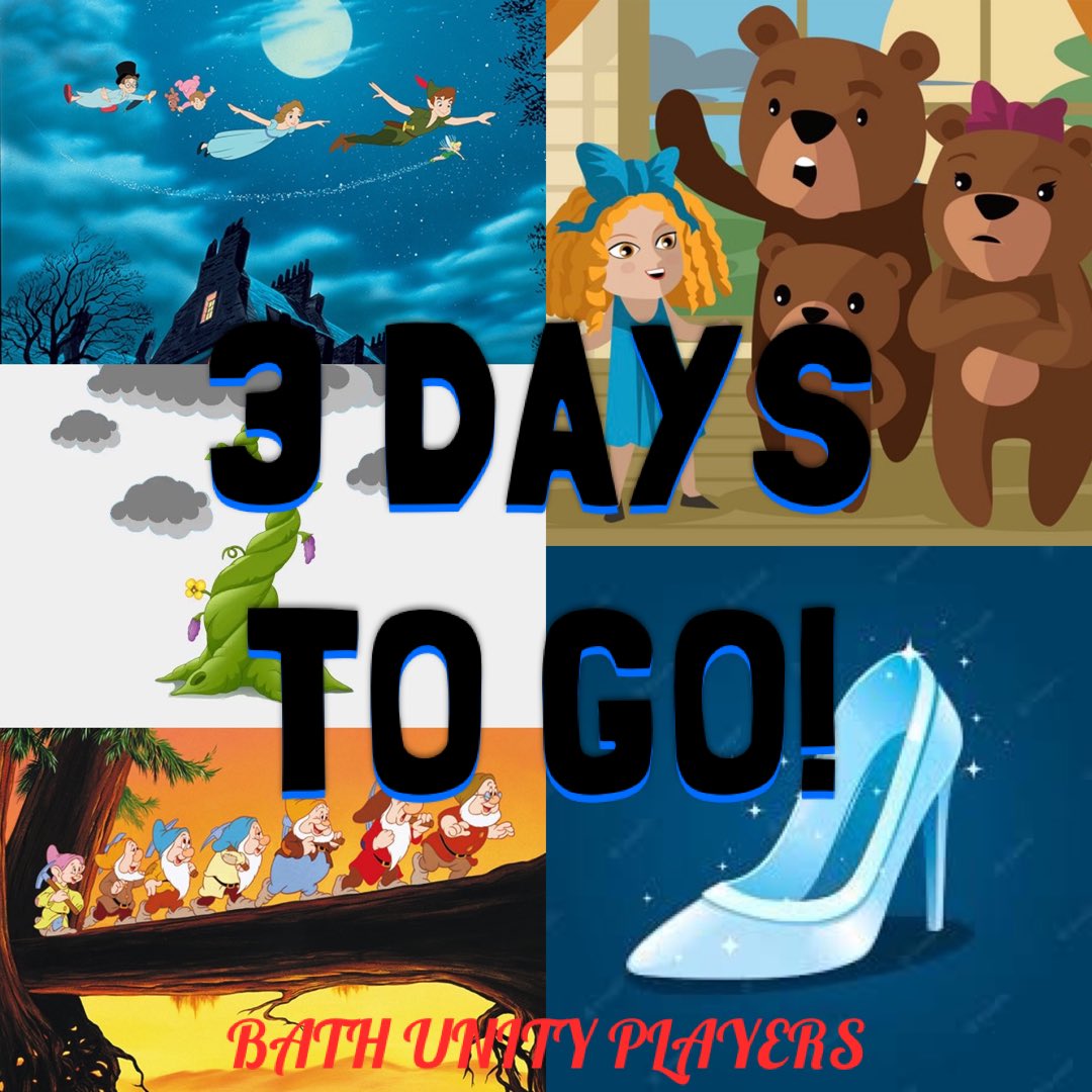 BathUnityPlayer's tweet image. 🎭3 DAYS TO GO UNTIL OUR NEXT PANTOMIME ANNOUNCEMENT🎭