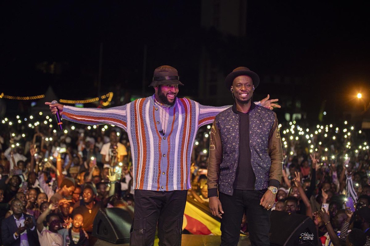 Uganda came out for Jesus! Stadium capacity having awesome joy in The Lord! Kings align <a href="/ThePompi/">Pompi</a> 
#Afrogospel