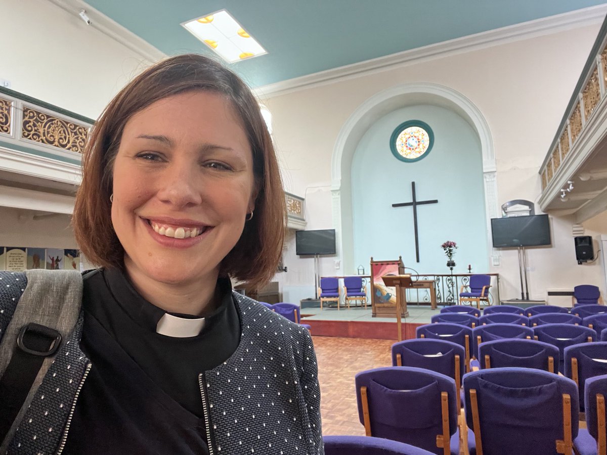 revhannaha's tweet photo. Lovely to be at ⁦@SouthStBaptist⁩ this morning. A lovely, welcoming congregation. 
Reconnecting with my inner Baptist! https://t.co/FEXzvndyWk