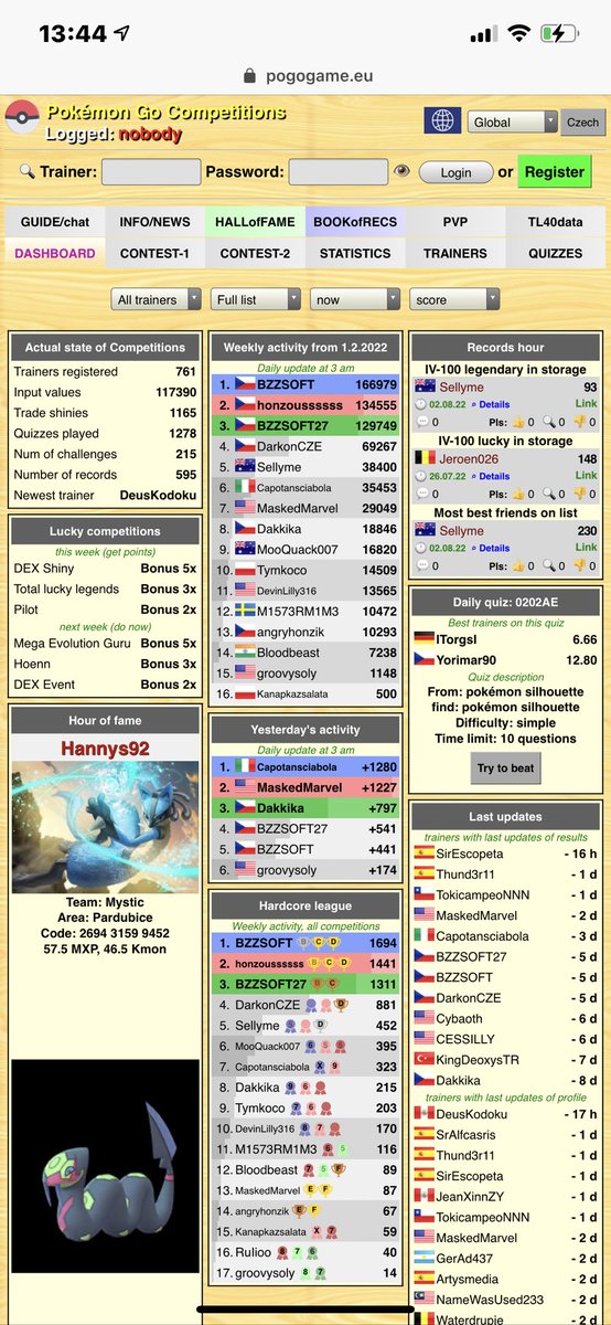 Pokémon Go Competitions tweet media