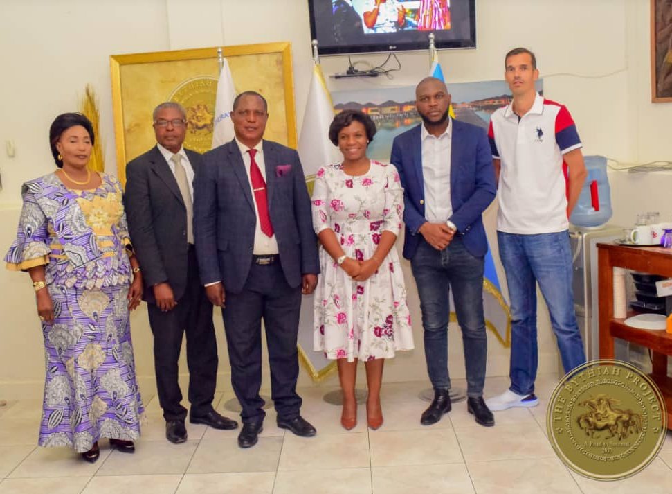 BythiahProject's tweet photo. L'ONG The Bythiah Project (TBP) &amp; la Fédération Congolaise de Roller Sport (FECOROLS) ont conclu un partenariat ce vendredi 19.08.2022 sur la promotion de la pratique du Roller dans les écoles et universités.
@AmbaFranceRDC @Priscabanza2  @provitepa  @LolongaJoe#FECOROLS https://t.co/zc4YHPjQiD
