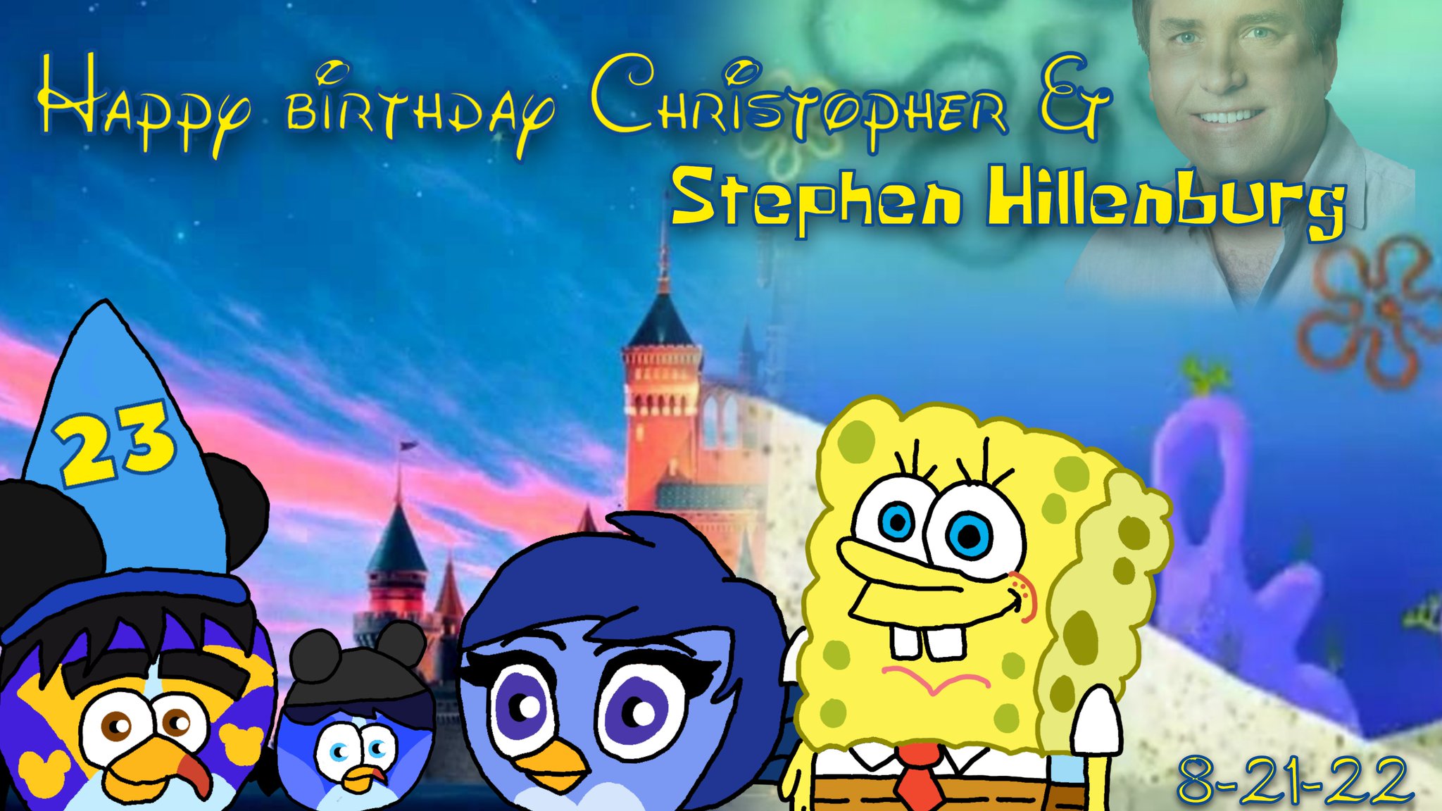 Happy birthday to and Stephen hillenburg! 