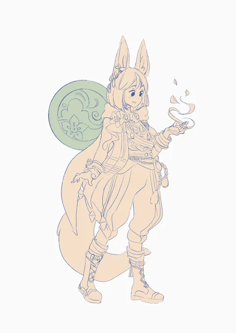 All Genshin had to do to get me playing again was release a plant loving cat who watches over a forest  I love his story already #tighnari #GenshinImpact 