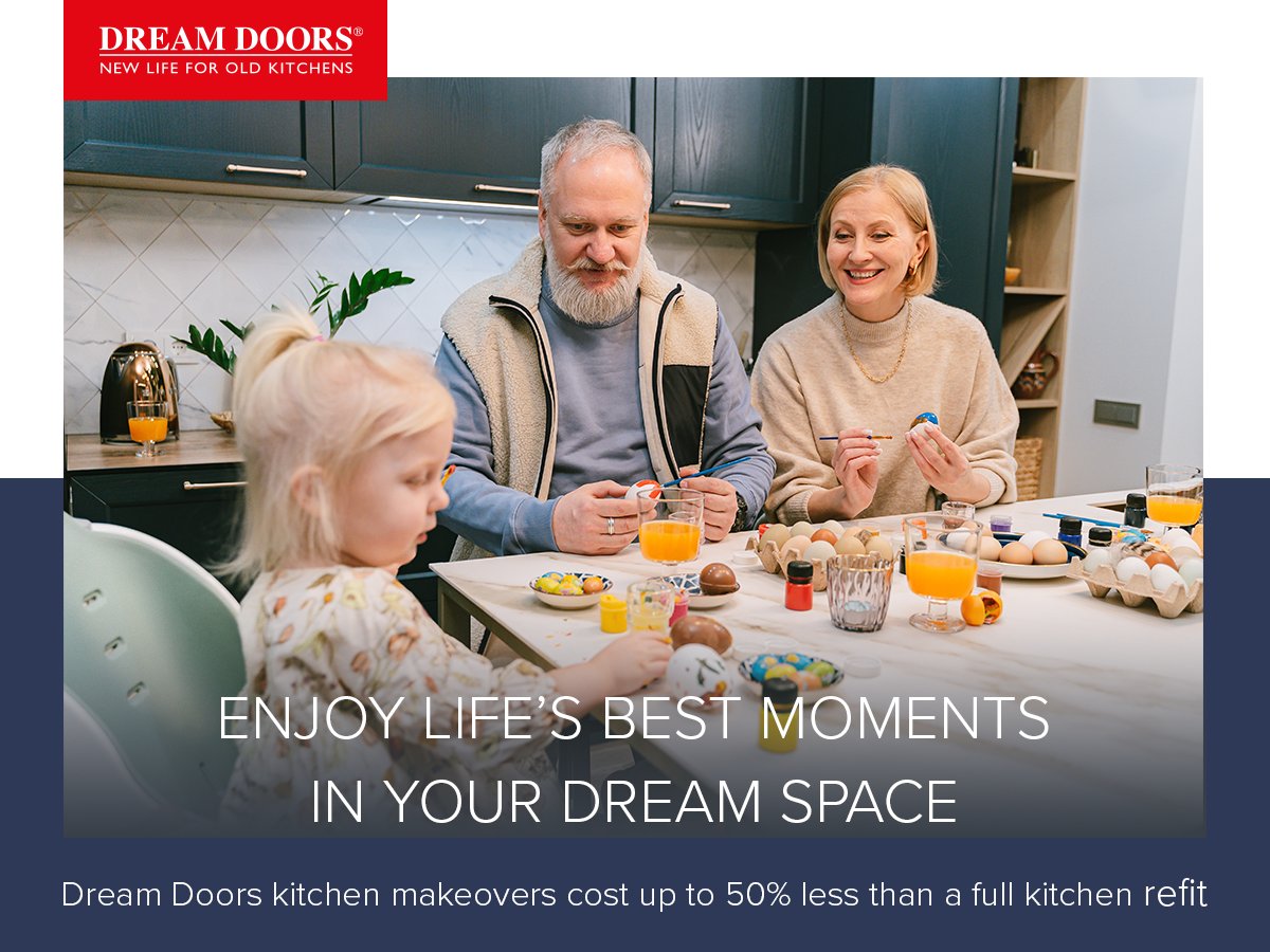Family comes first and you shouldn't have to spend a fortune to experience the moments that matter in your dream kitchen. Find out how we can transform your space today! 👉 dreamdoors.co.uk/kitchen-showro… #classickitchen #contemporarykitchen #kitchen #dreamdoorskitchen #kitcheninspo