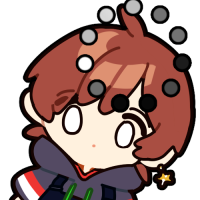 「(アリガトウゴザイマス…。) 」|茶々のイラスト