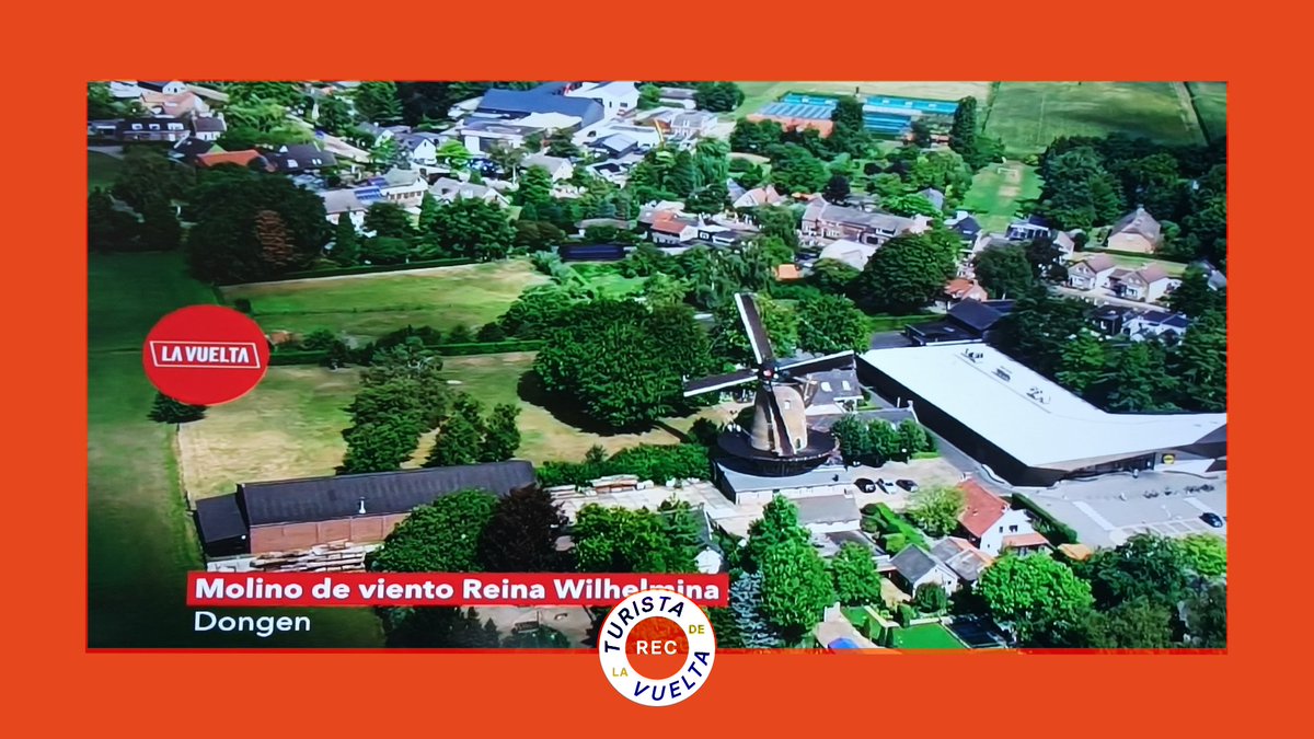 Molen Koningin Wilhelmina
Molino de la Reina Wilhelmina
Dongen

Construido en 1893 como molino harinero, estuvo en uso hasta la década de 1930.
En 1942 el molino fue vendido y restaurado.

Hoy en día está en uso.

#LaVuelta22