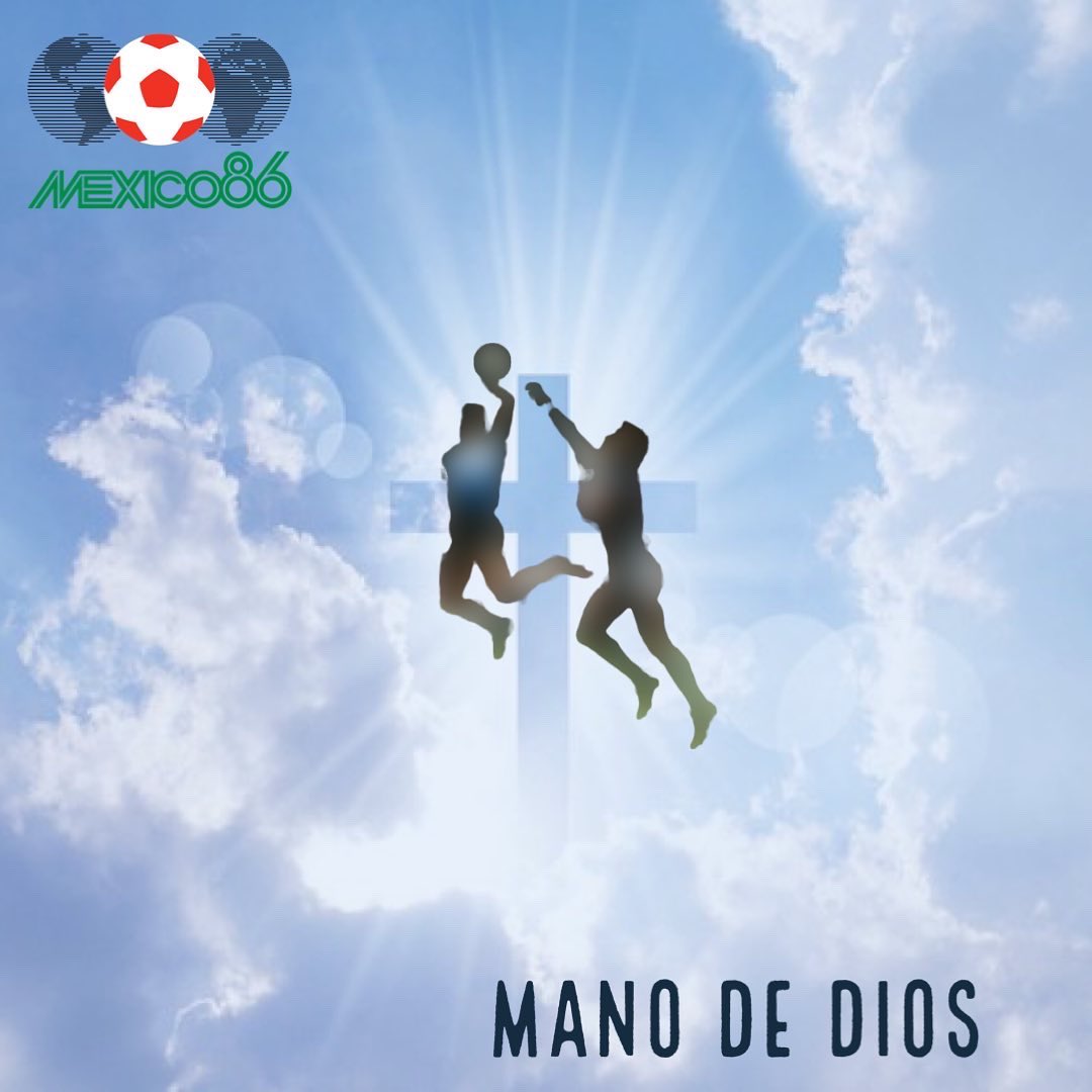 “Mano de Dios” The infamous hand of god