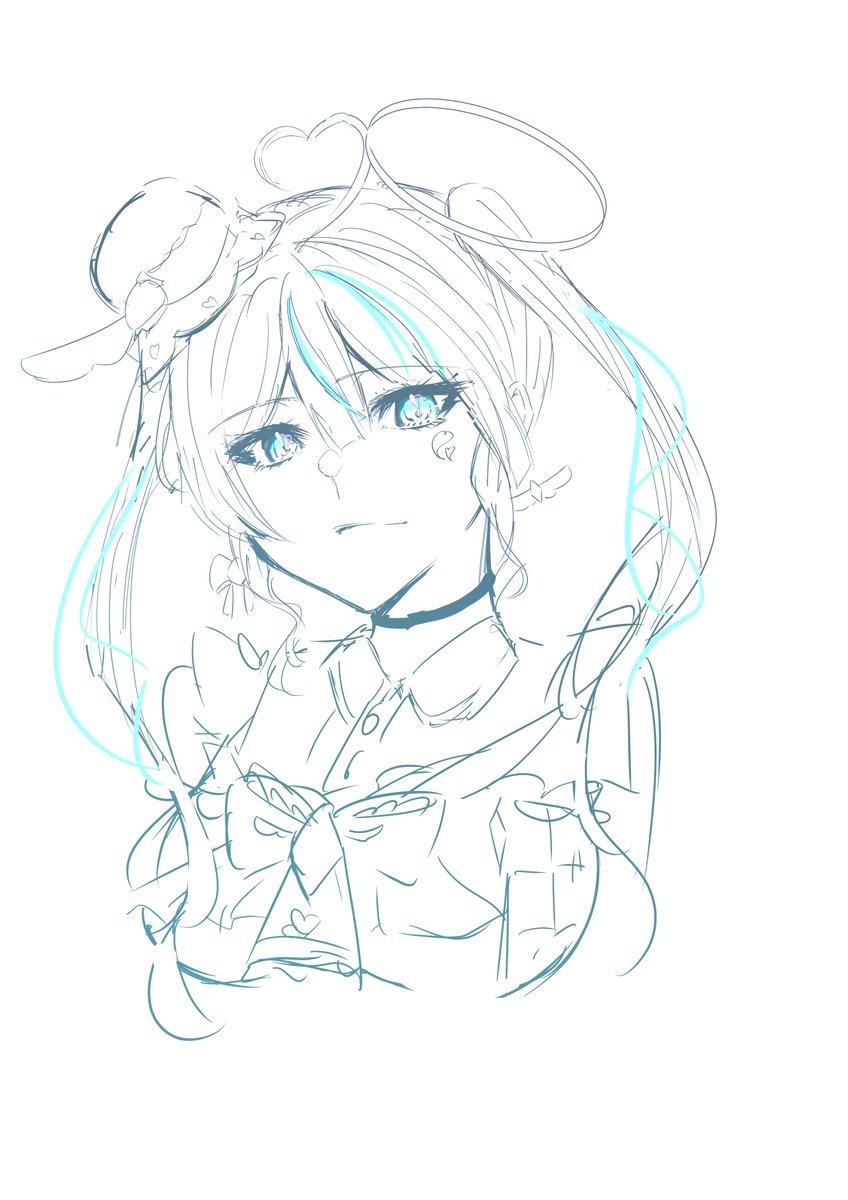 天羽しろっぷ【 】電気代払えるVTuberです 」|ﾜﾀﾍﾞのイラスト