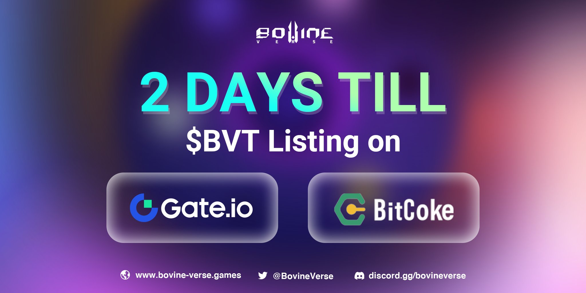 BovineVerse Official On Twitter Less Than 2 Days Till BVT Listing On bovineverse-official-on-twitter-less-than-2-days-till-bvt-listing-on