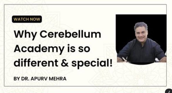 Hear what I have to say to my students around the world for Cerebellum Academy.

Click here to watch the whole video: buff.ly/3Agjojg

Cerebellum Academy

#cerebellumacademy #orthopedicsbyDrapurvmehra #drapurvmehra #neetpg #neetpgexam #NEETPG #neetpg2023 #neetpg2022