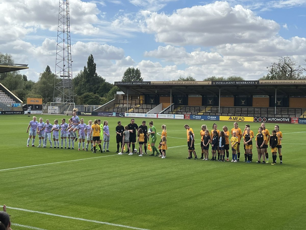 Despite a tough opening defeat, it was great to head over to <a href="/CambridgeUtdFC/">Cambridge United FC</a> to support <a href="/CambridgeUtdWFC/">Cambridge United Women</a> with <a href="/emstewps/">Emma Stewart</a> on behalf of <a href="/cofinitive/">cofinitive</a> (as commercial partners) #CUWFC #CamUTD