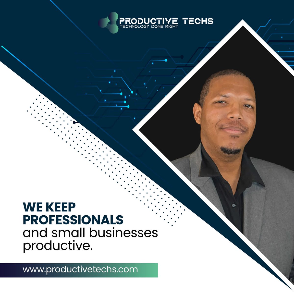 productivetechs's tweet image. A technology consulting company. With our enthusiasm and 10+ years of industry experience, we keep professionals and small businesses productive.
#productivity #Tech_support