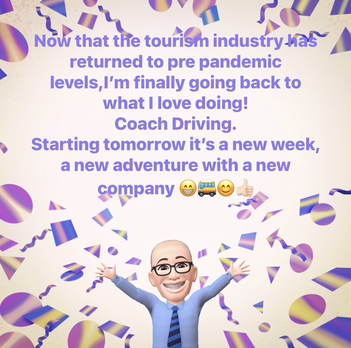 Lee_Hop_Lee's tweet photo. Can’t wait to get back behind the wheel of a coach. The bus work was ok but not what I wanted to do for the long term 🙌🏻😊❤️🚌🙌🏻#coachdriverlife #newcompany #newjob #newstart #happydays #soexcited https://t.co/hhQ93gmDGD