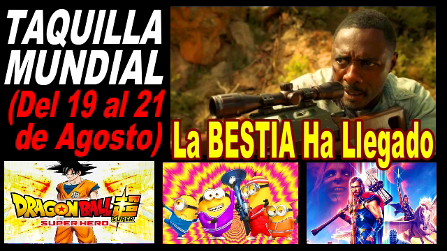 mc_cine's tweet photo. Sorpresas en la Taquilla Internacional de este fin de semana, con La Bestia entrando fuerte o el regreso de DragonBall.
Te cuento los detalles en un nuevo video de repaso semanal.
LINK: https://t.co/C6iGSKKJmm https://t.co/lryAC22kh2