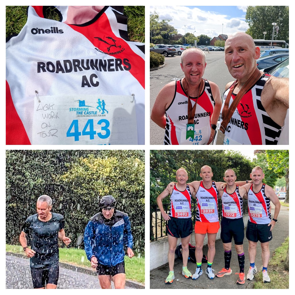 ❤️🖤 Light work for the #BestTeam
✅FrankDuffy10mile, PBs oh yeah
✅Carrick10k,🏰 storming runs
✅Parkrun😍, kinda wet😉🌧️
✅Mystery tour, how long🔮🪄
✅Marathon training 📈 long runs👈
✅Training Thurs 6pm@ Musgrave🏃🏃‍♀️
#Running #Belfast #Racing #Meep
😎