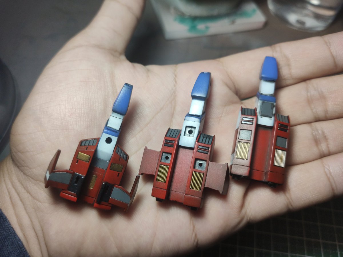 HobbyLifeStudio's tweet photo. Classic 1/144 Core Booster &amp; HGUC 1/144 Core Fighter 

12วันก่อนงานAK เซ็ตนี้ไม่น่าเกินเสาร์นี้น่าจะเสร็จหมด

#HobbyLifeStudio #WIP #Bandai #バンダイ #Gunpla #ガンプラ #Plamo #プラモ #Modelkits #機動戦士ガンダム #MobileSuitGundam #CoreBooster #EFSF https://t.co/DX1YG2NHXe
