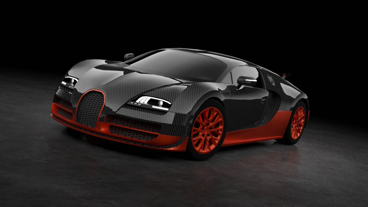 Dev_Blender's tweet image. Bugatti Veyron Super Sport Made by Me in Blender
#Blender3d #RobloxDev #Roblox #CarDealershipTycoon