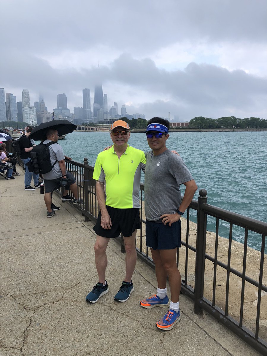 kmerz1's tweet photo. Great seeing the incomparable Yue Yang @yueyang1209 for a bit of a run! #ACSFall2022 https://t.co/1yj4SOoWmo