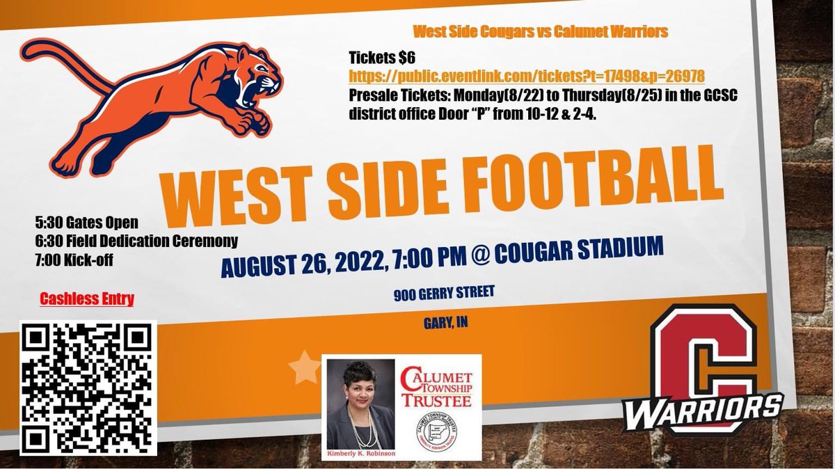hkilander's tweet photo. Ticket link for the opening game at West Side vs Calumet https://t.co/RE4z8oeKeQ