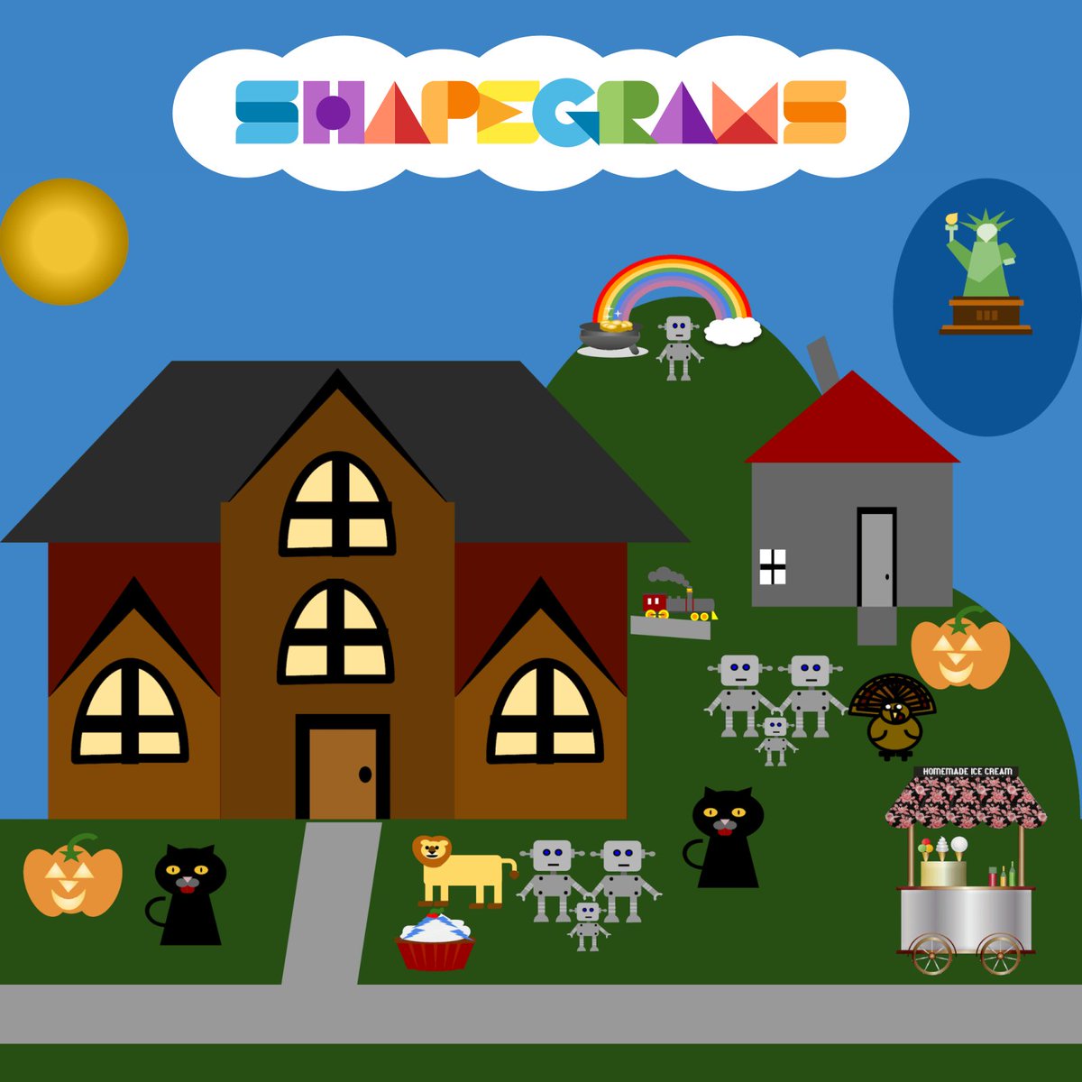 Check out this collage of #Shapegrams by a 5th grader in Lori Little’s class at Jackson Middle School in Missouri.

How many different Shapegrams can you spot?

#googleedu #googleclassroom #ditchbook #k12artchat