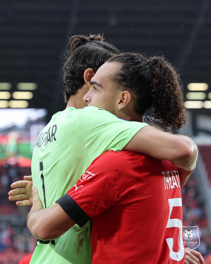 Ajaccio Lorient Foot Theate the matchwinner as Rennes beat Ajaccio
